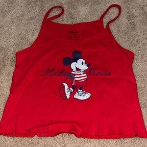 Forever 21 Mickey Mouse Cropped Top